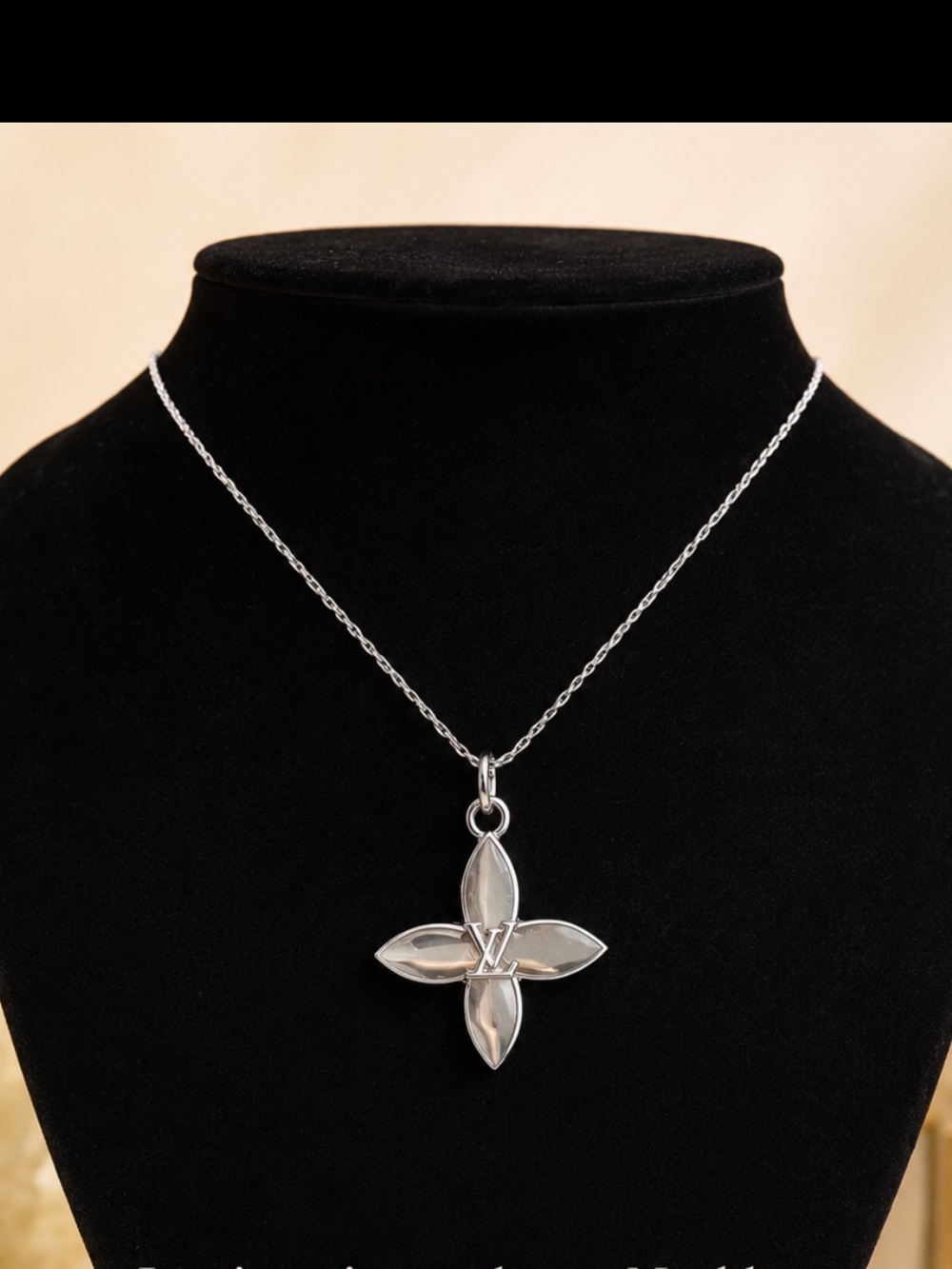 Louis vuttion charm Necklace